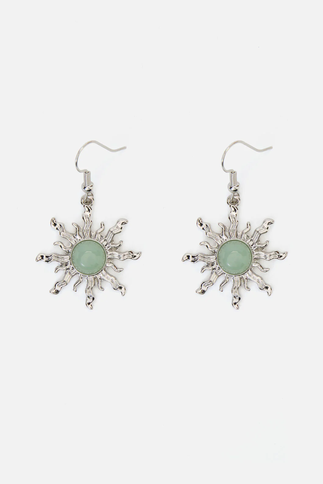 Mint Sun Earrings
