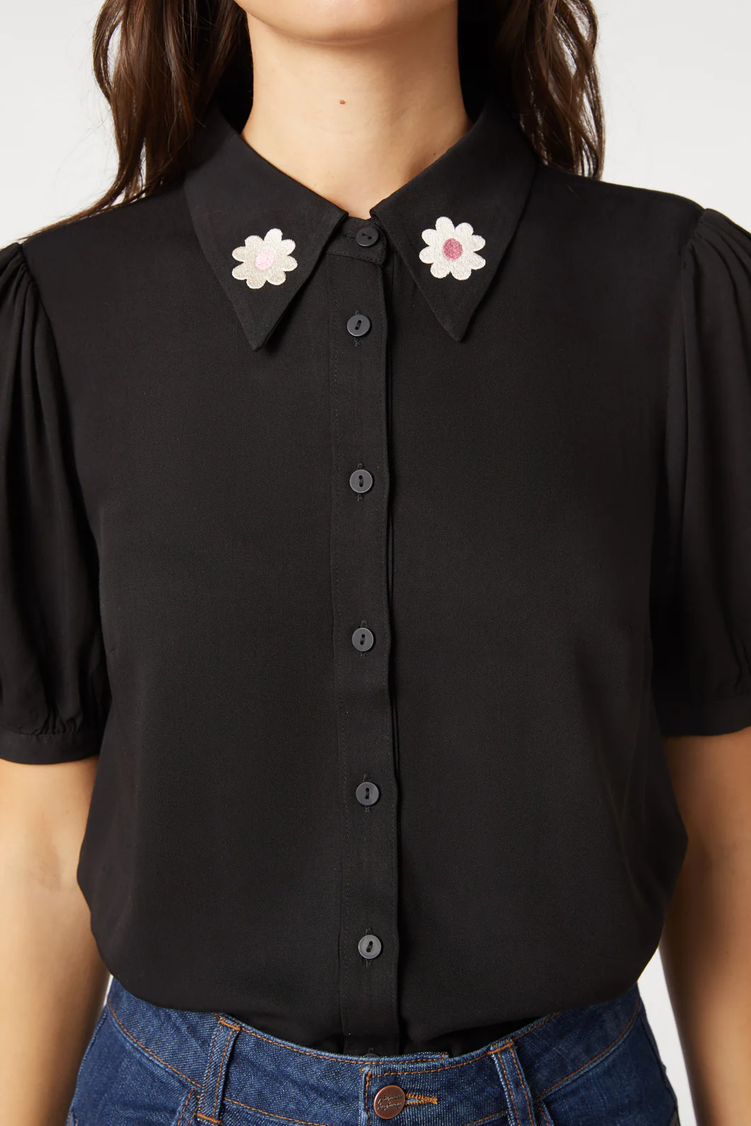 Miss Daisy Embroidered Blouse - Image 5
