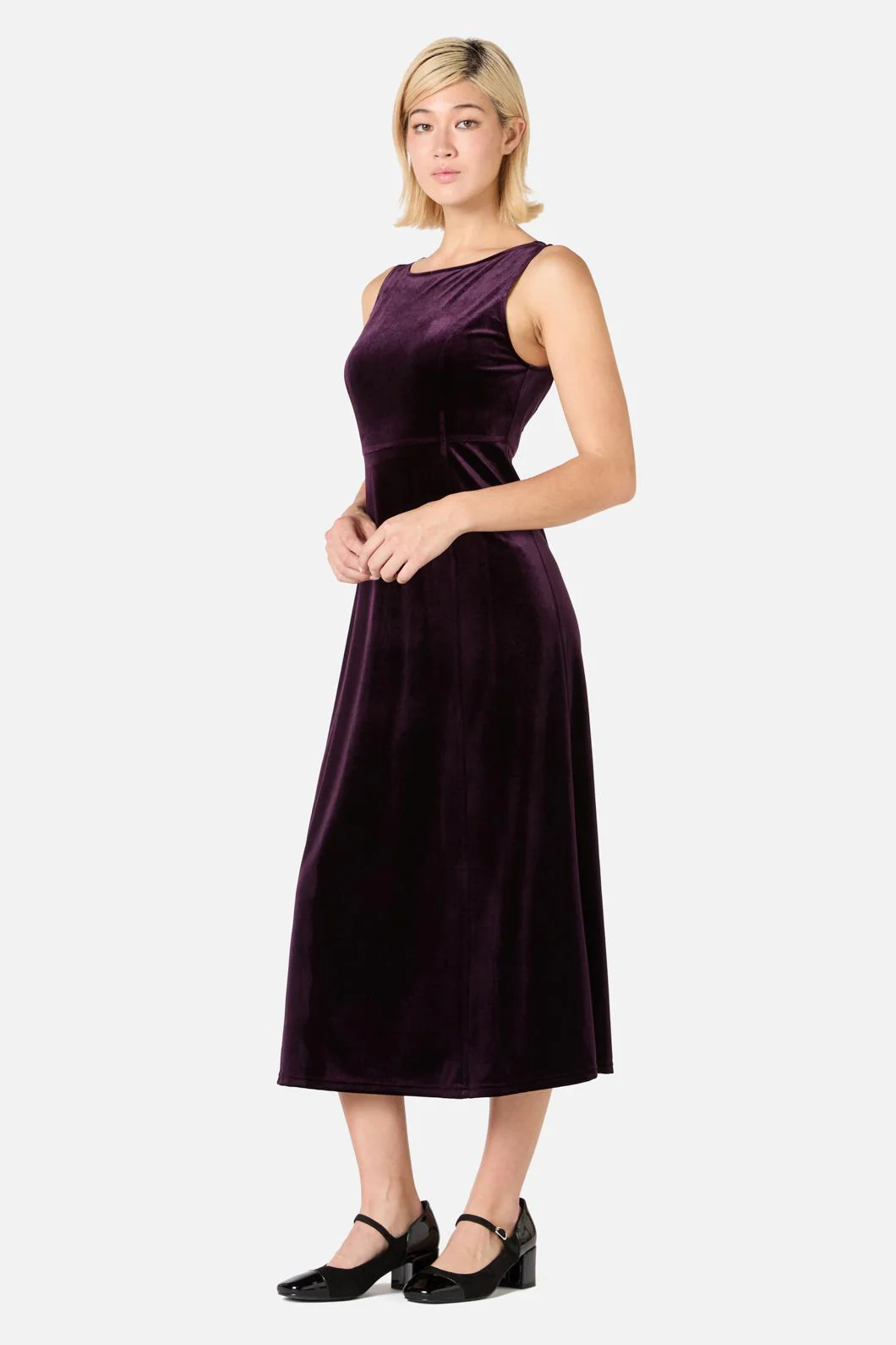 Monica Velvet Midi Dress - Image 10