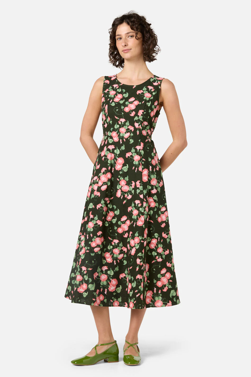 Morning Glory Midi Dress