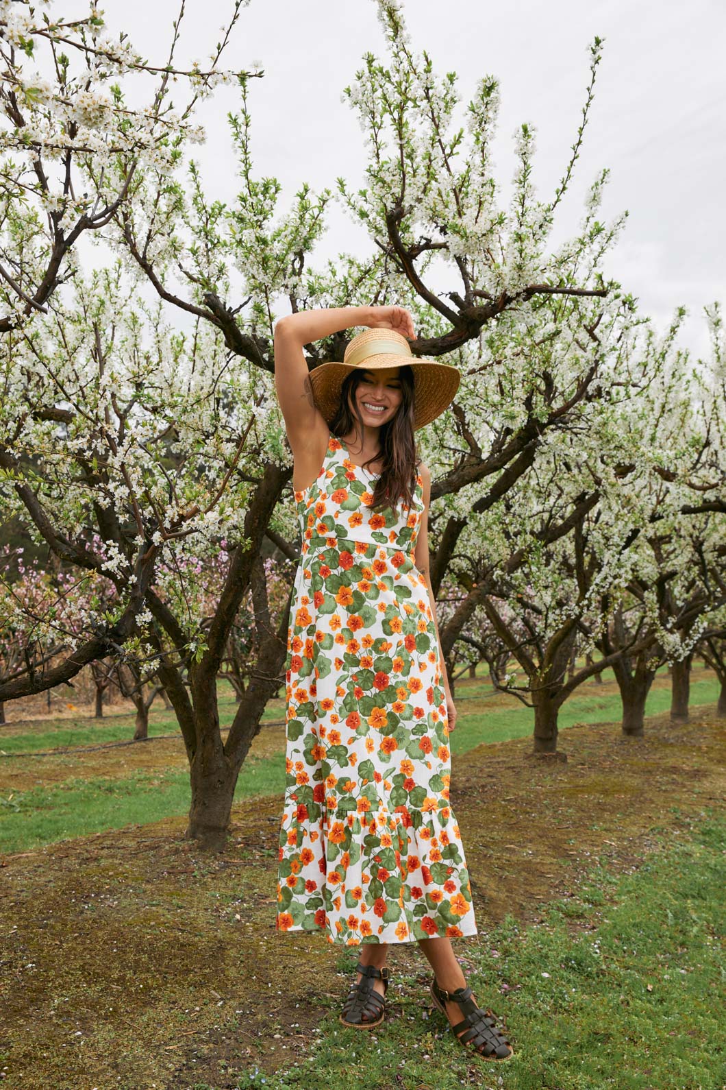 Nasturtium Midi Dress - Image 3