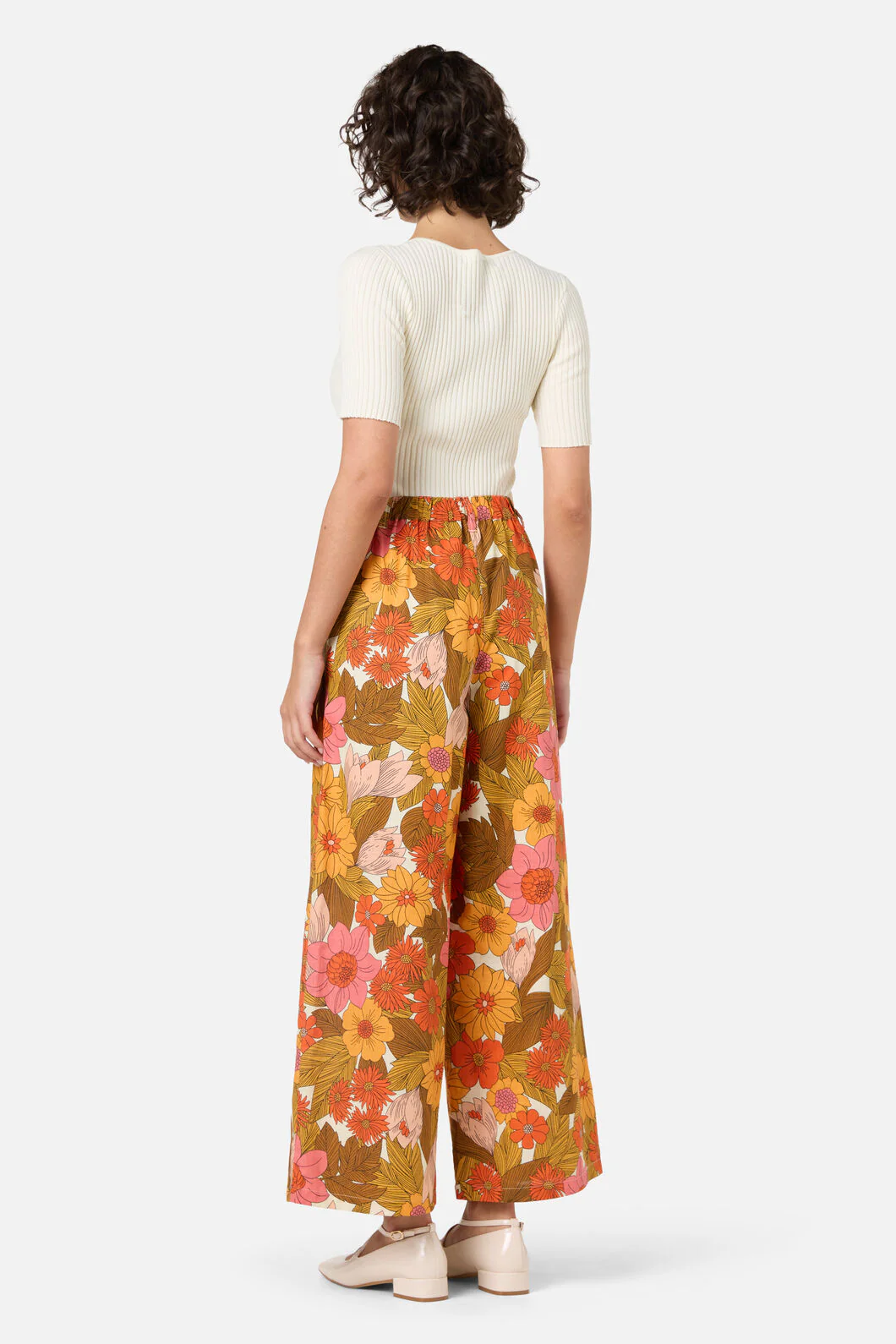 Nellie 70'S Floral Culotte - Image 5