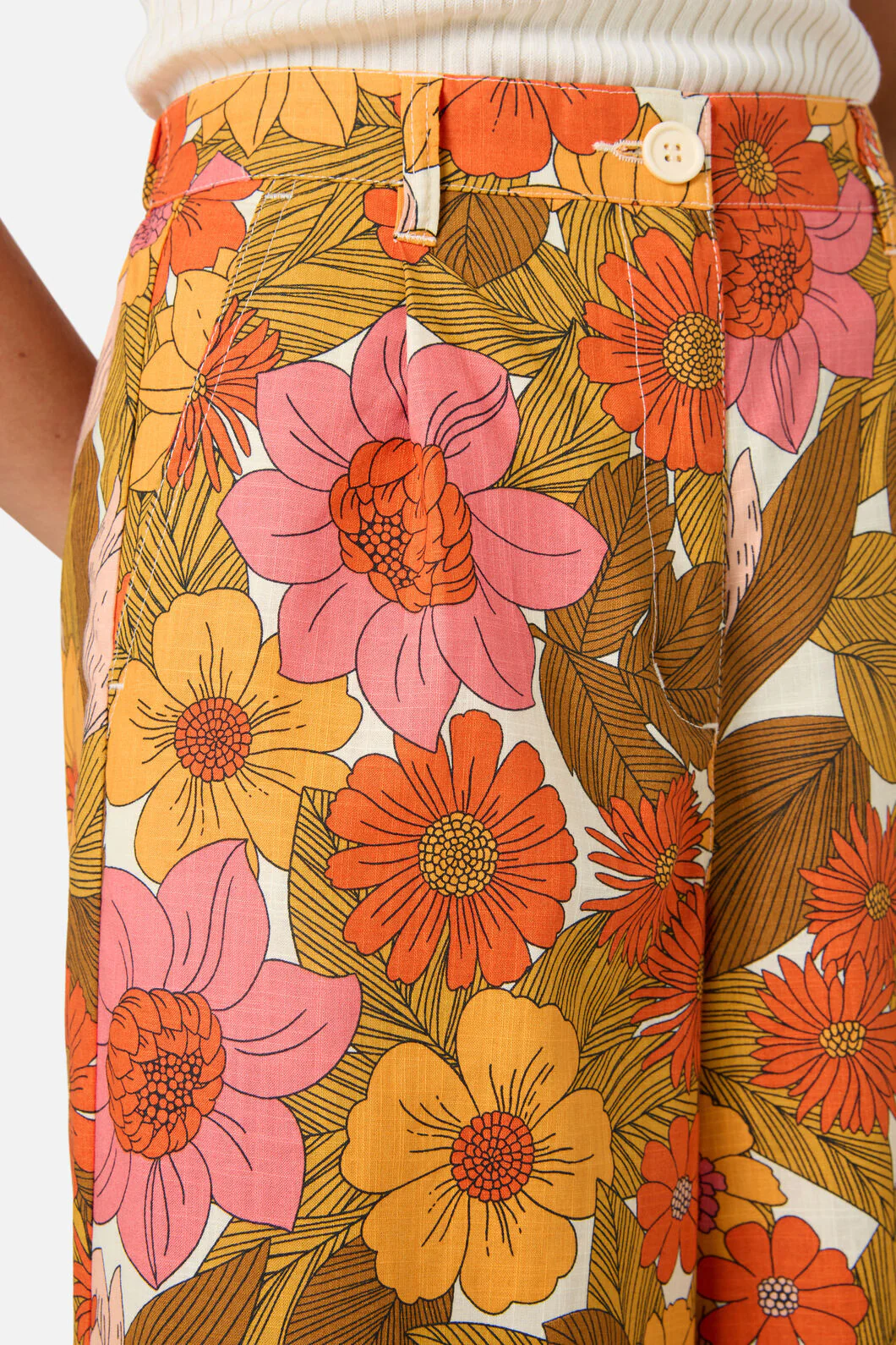 Nellie 70'S Floral Culotte - Image 6