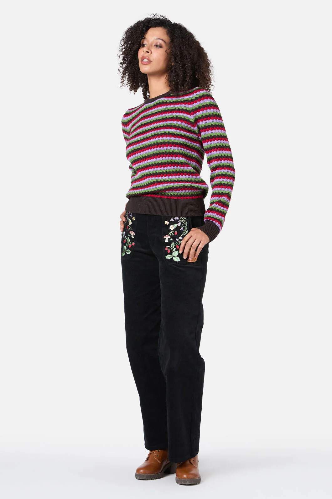 Nico Stripe Knit Jumper
