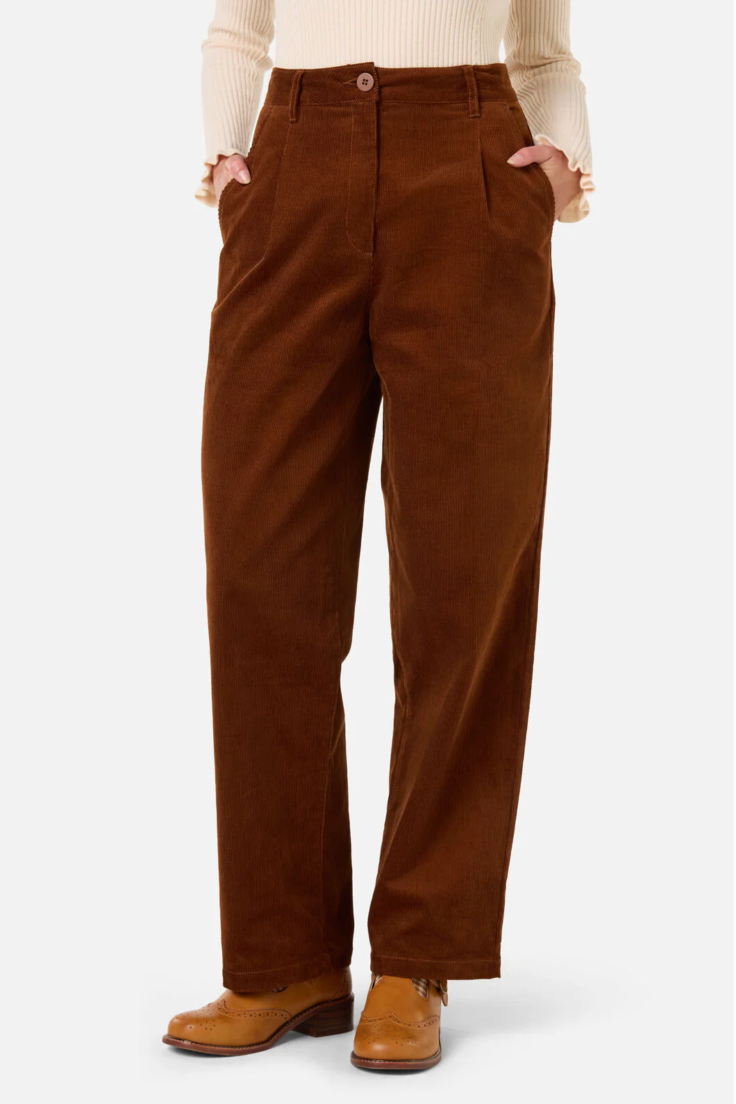 Noni Tapered Cord Pant - Image 4