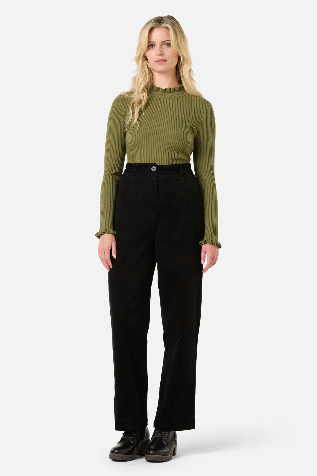 Noni Tapered Cord Pant - Image 7