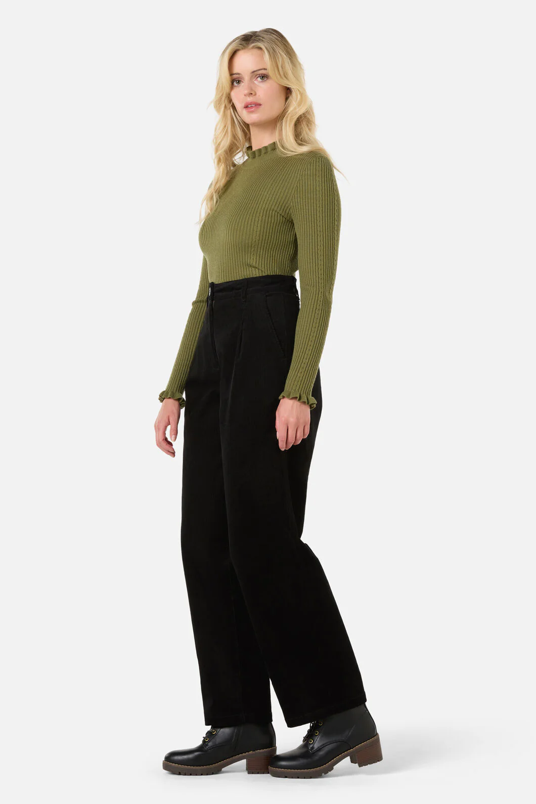 Noni Tapered Cord Pant - Image 9