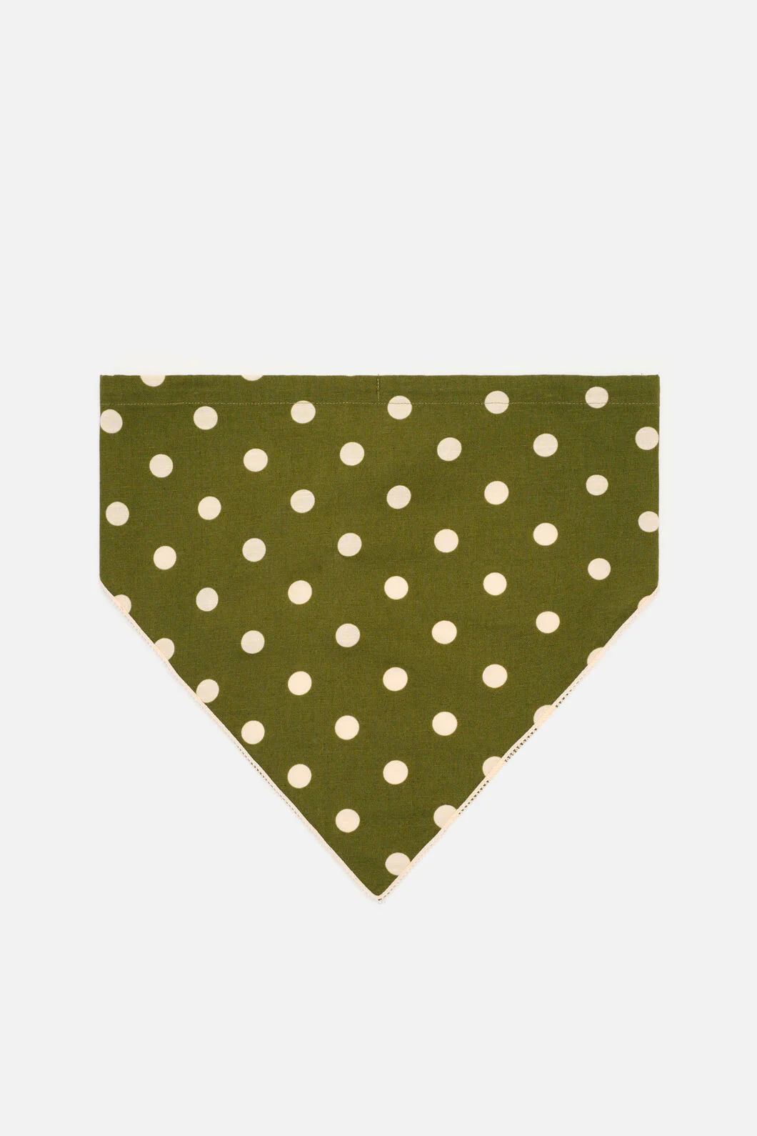 Olive Spot Head Scarf - Image 4