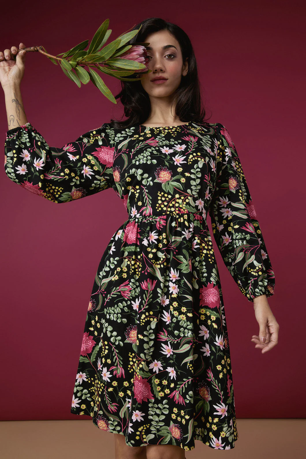 Opal Native Smock Dress - Image 3
