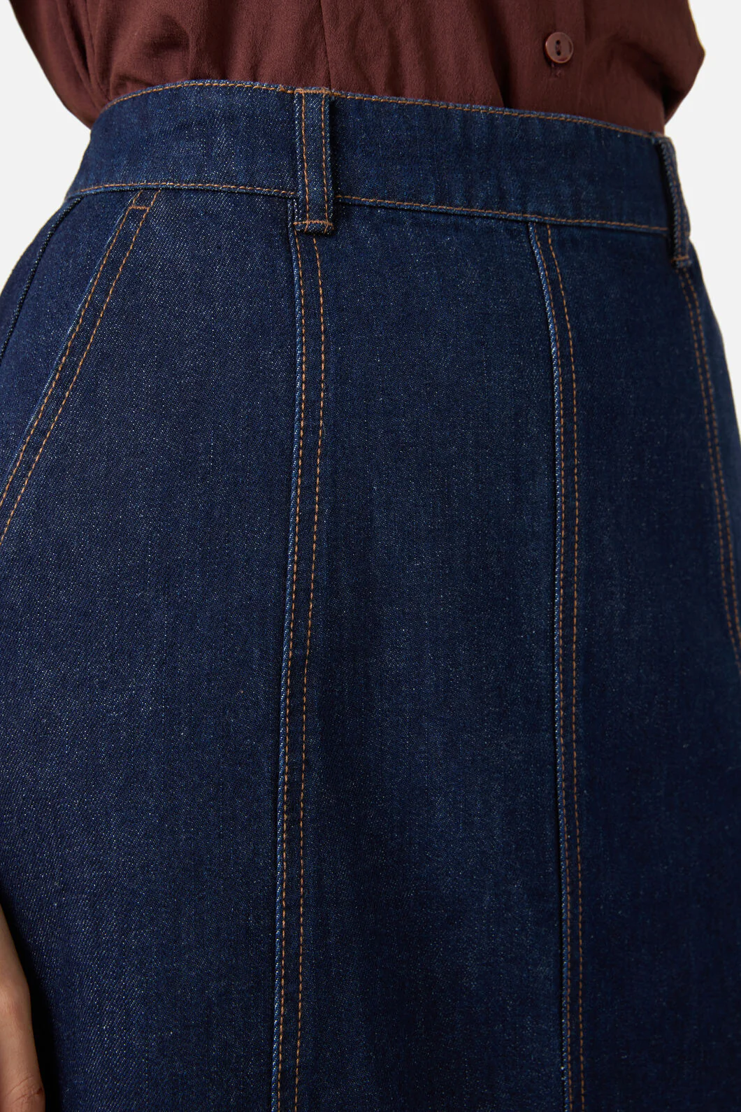 Ophelia Dark Denim Skirt - Image 5