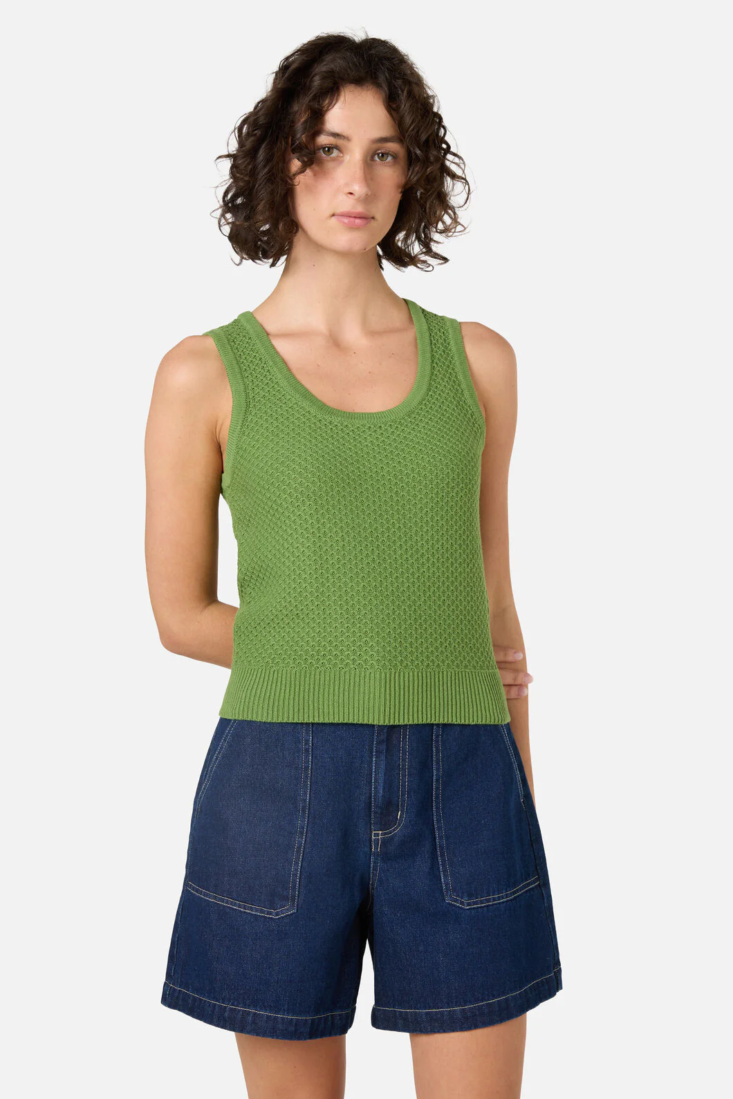 Paige Fancy Knit Tank - Image 6