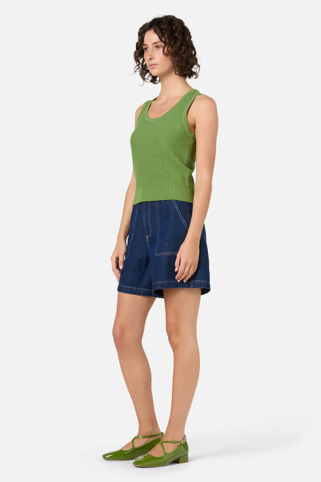 Paige Fancy Knit Tank - Image 8