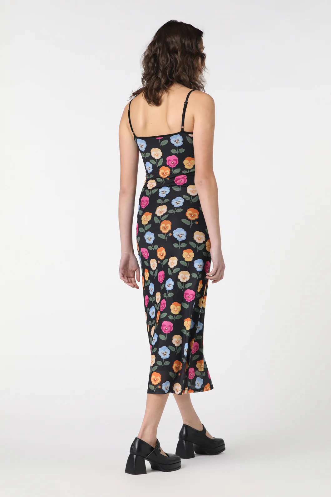 Pansy Mesh Dress - Image 4