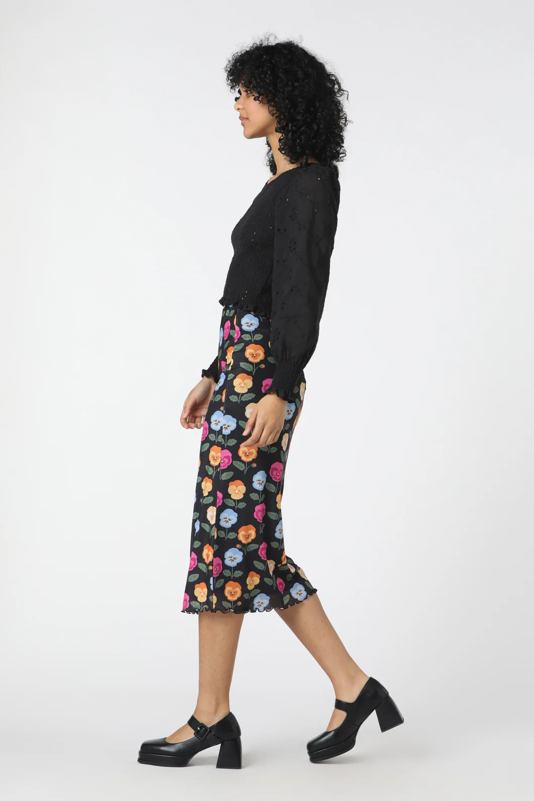 Pansy Mesh Skirt - Image 3