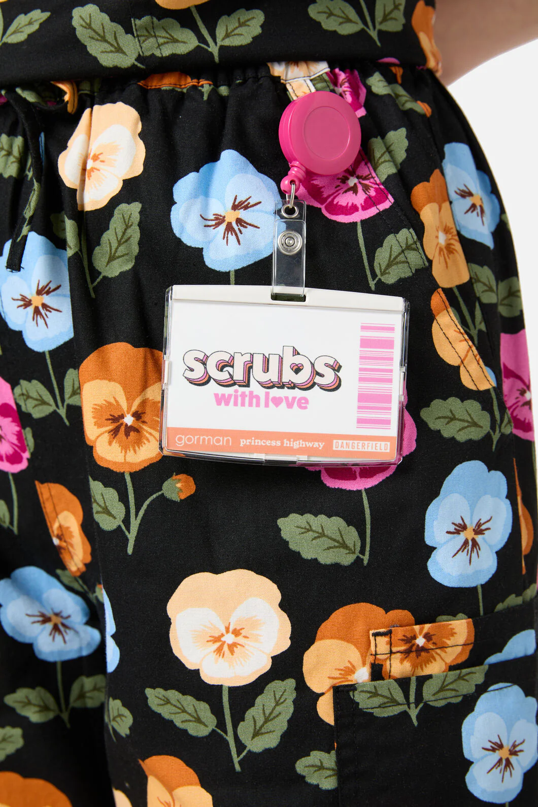 Pansy Scrub Set - Image 10
