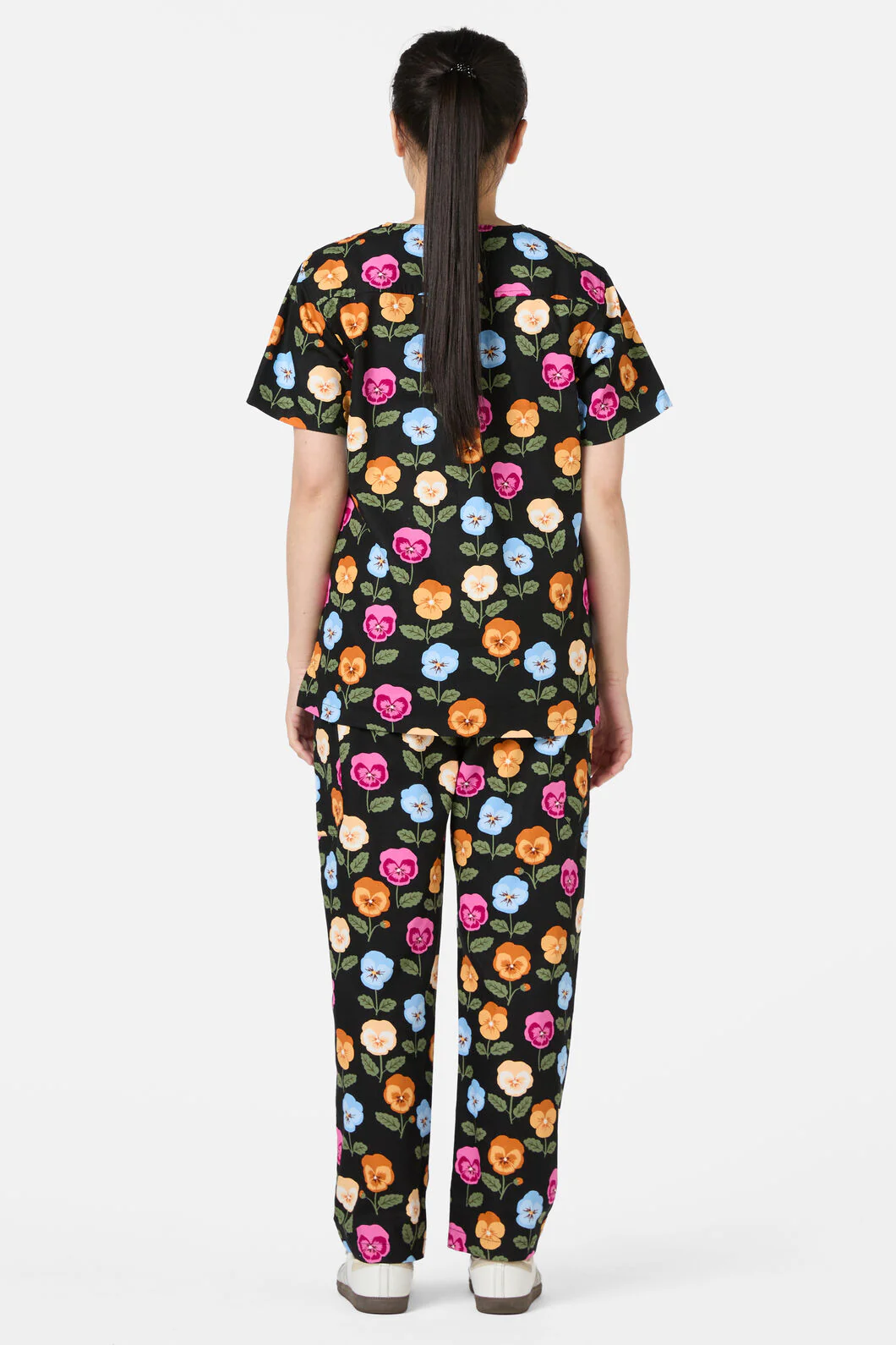 Pansy Scrub Set - Image 5