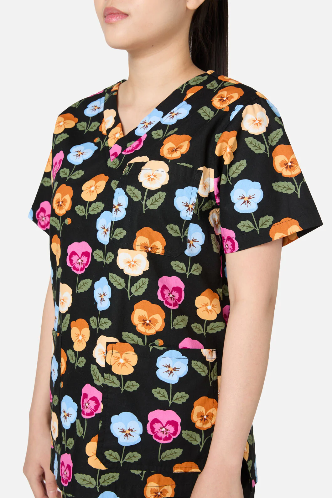 Pansy Scrub Set - Image 7