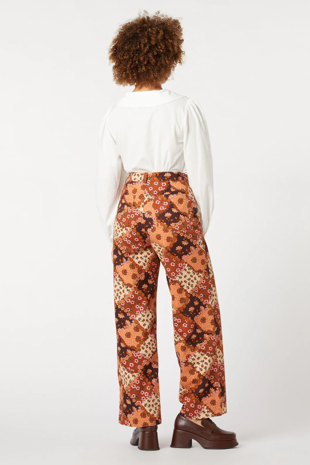 Patchwork Flower Jean - Image 4