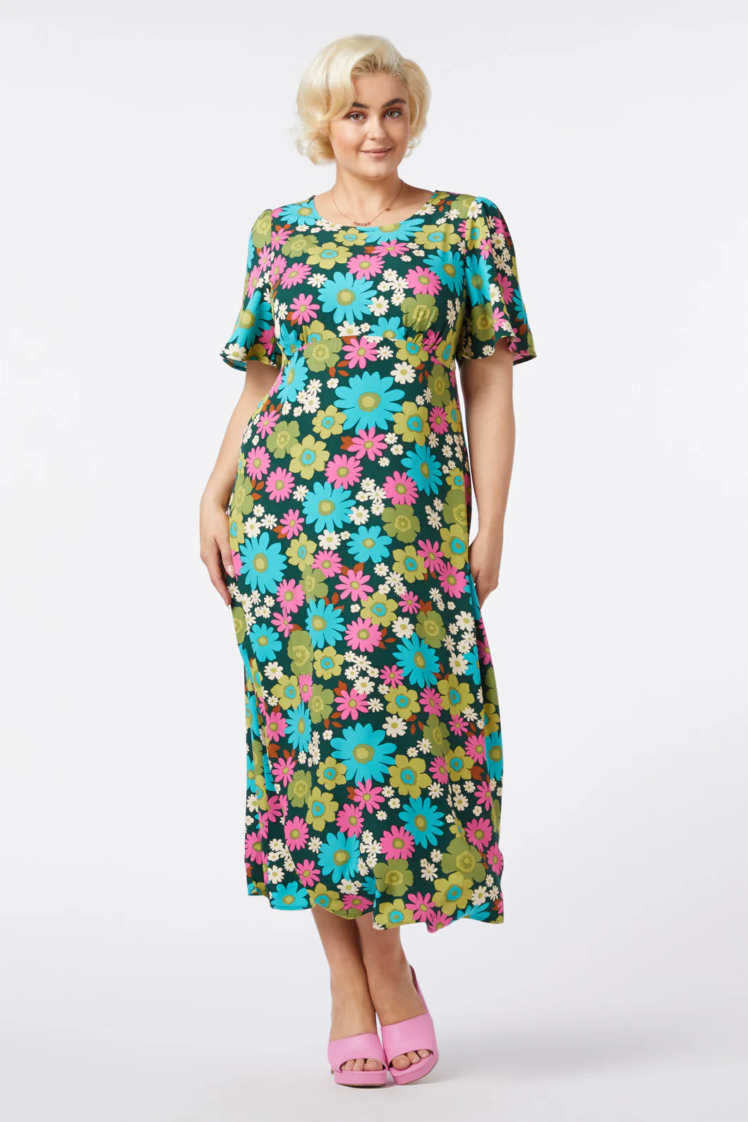Pattie Floral Maxi Dress - Image 11