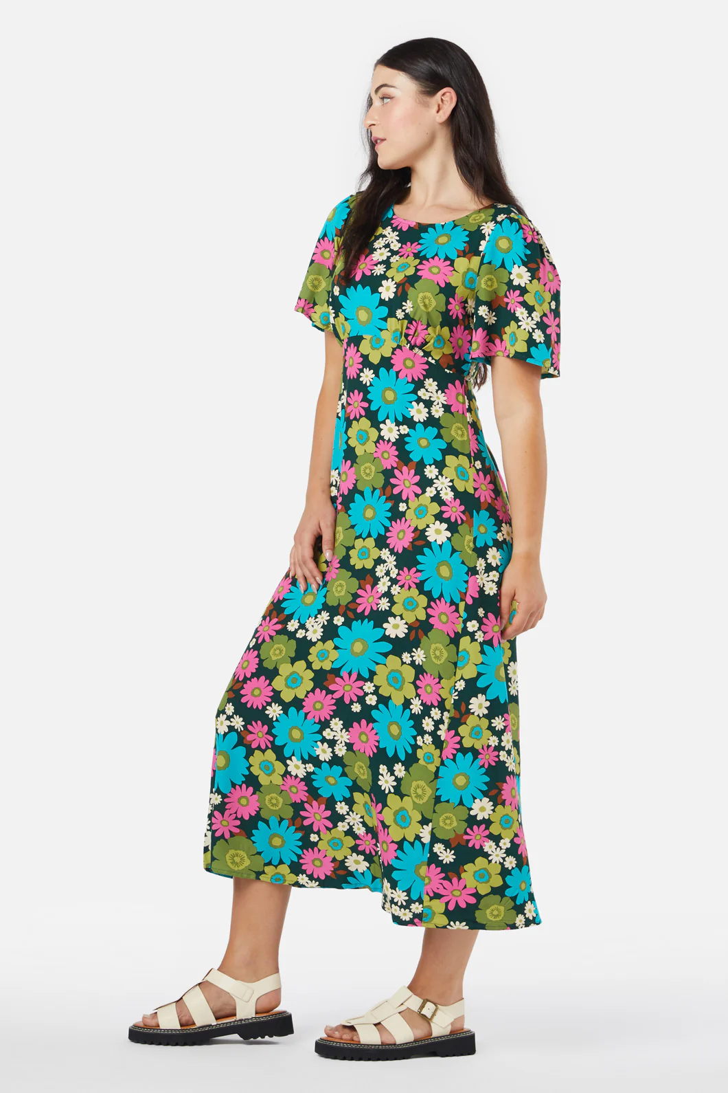 Pattie Floral Maxi Dress - Image 3