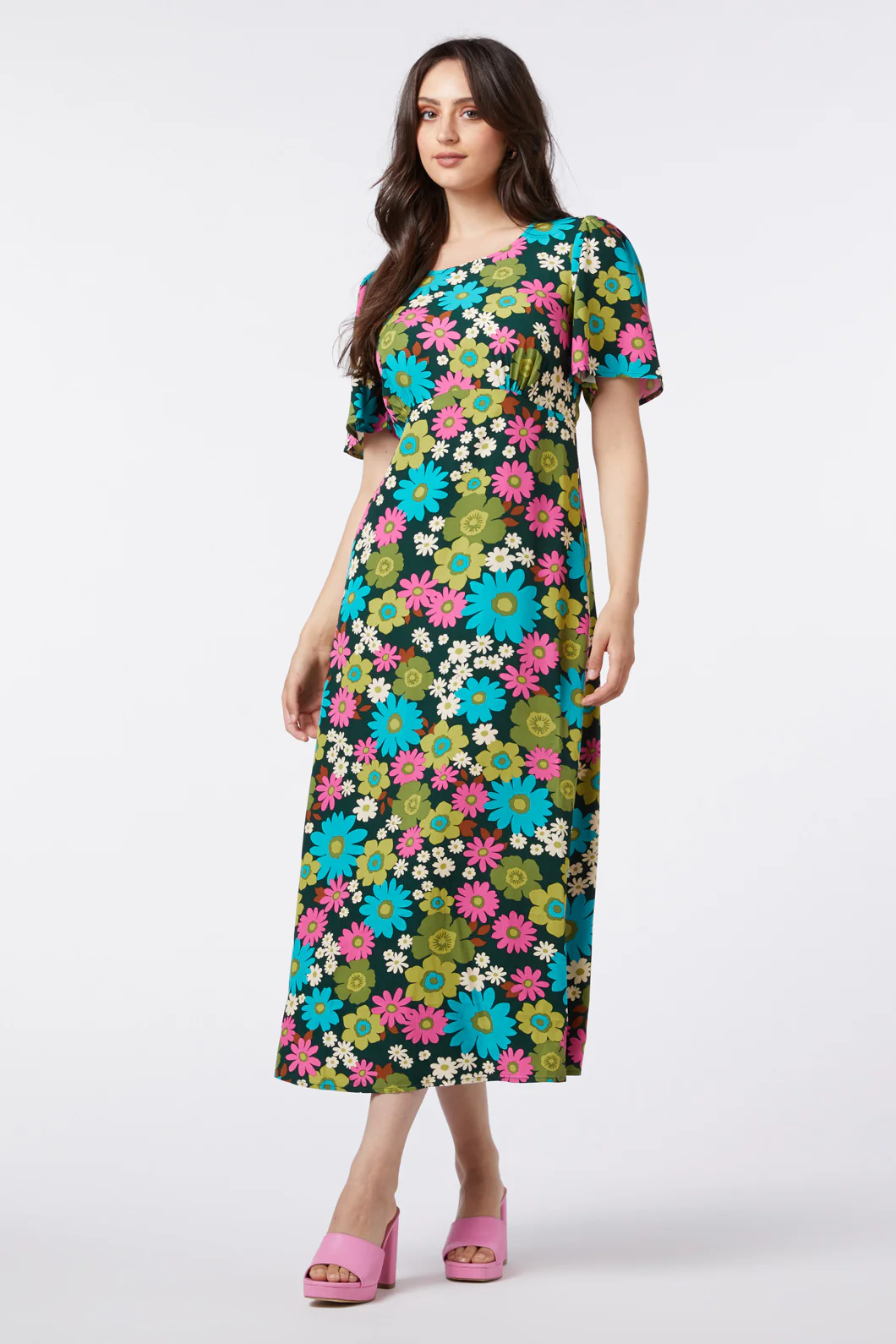 Pattie Floral Maxi Dress - Image 5