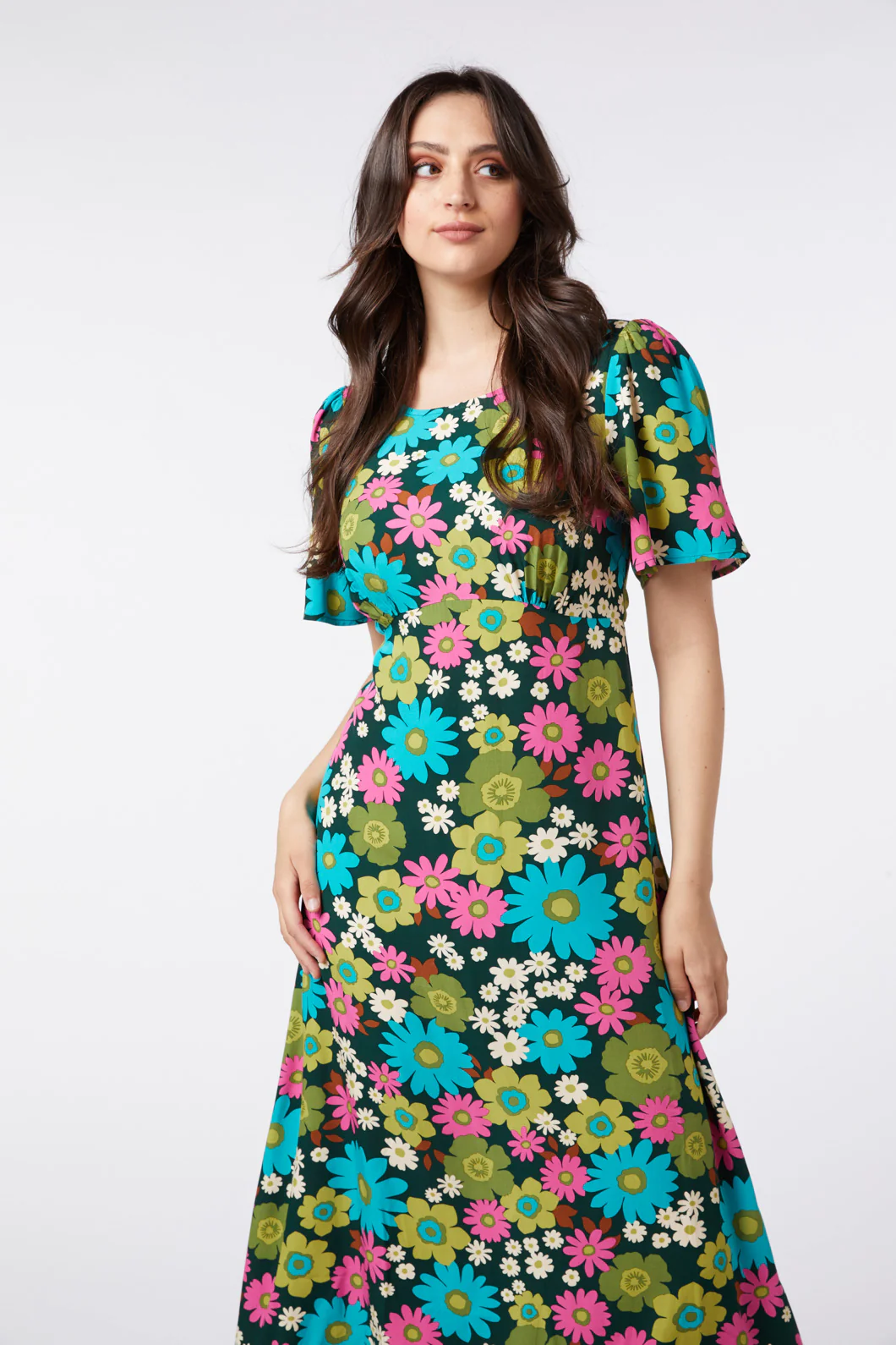 Pattie Floral Maxi Dress - Image 7