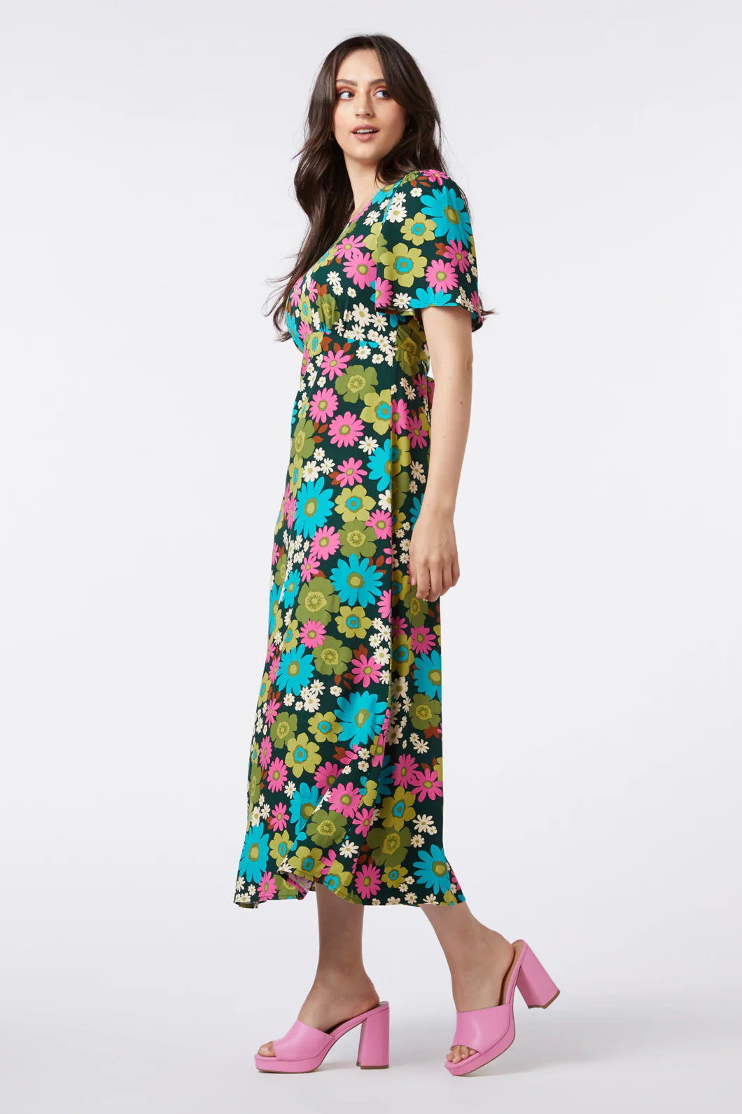 Pattie Floral Maxi Dress - Image 8