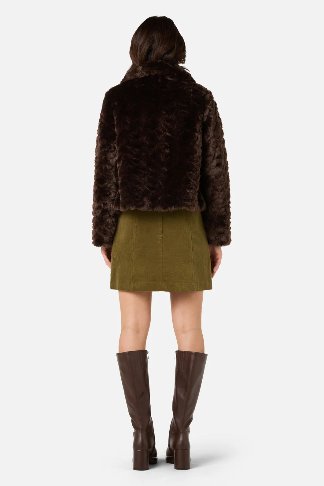 Penelope Faux Fur Jacket - Image 5