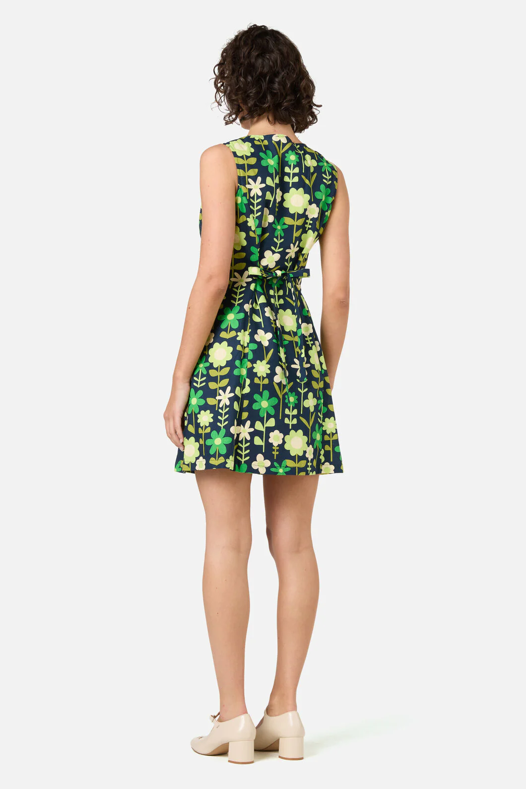 Penny 60's Button Front Dress - Image 4