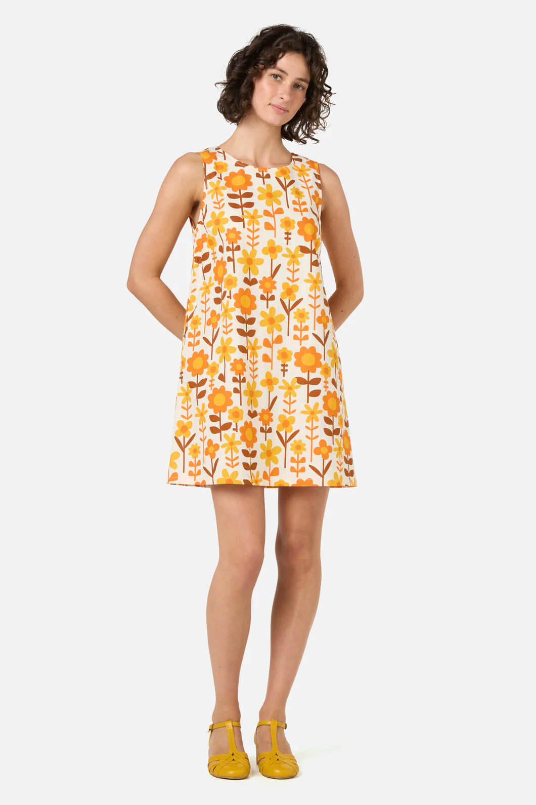 Penny 60's Mini Shift Dress - Image 3