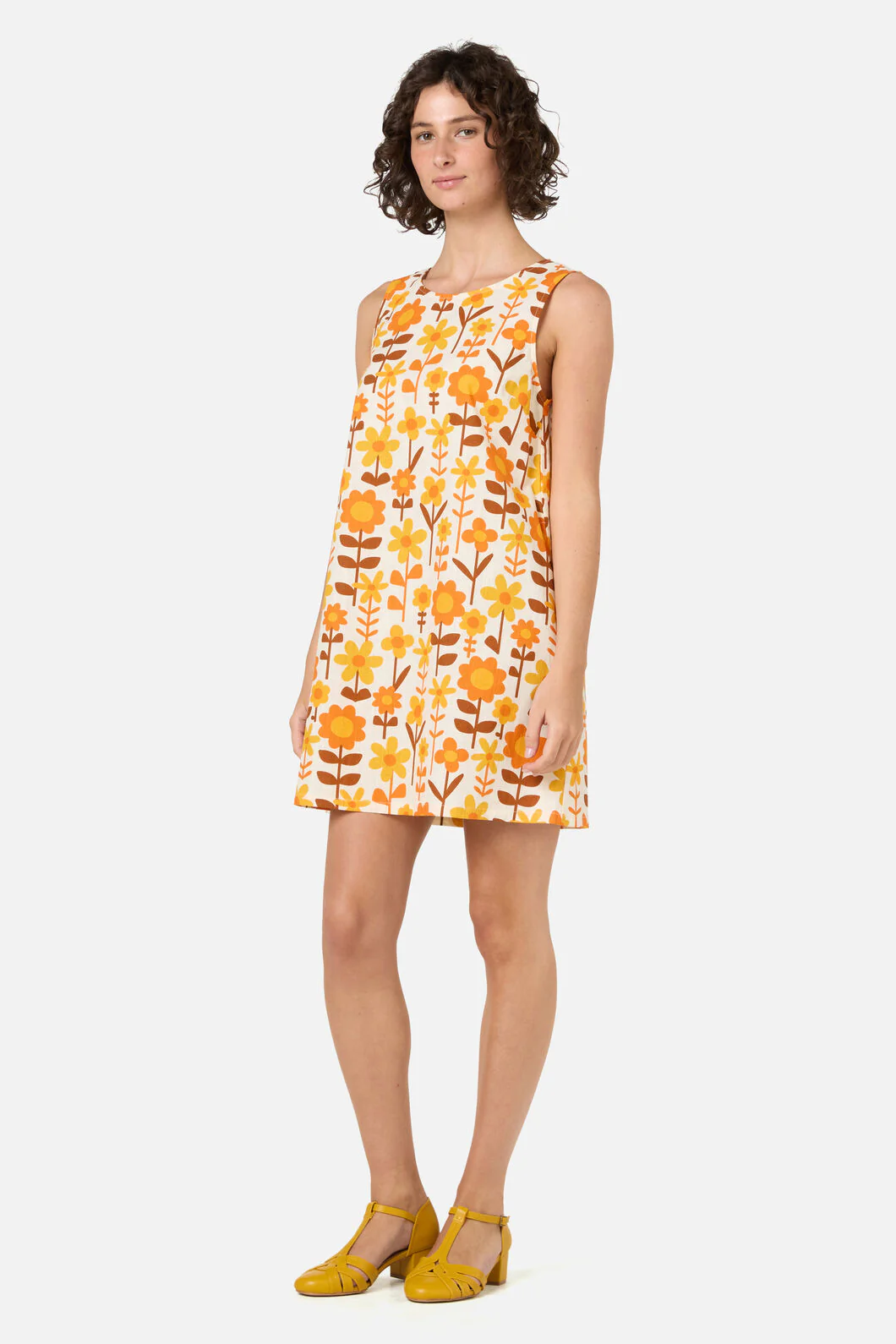 Penny 60's Mini Shift Dress - Image 4