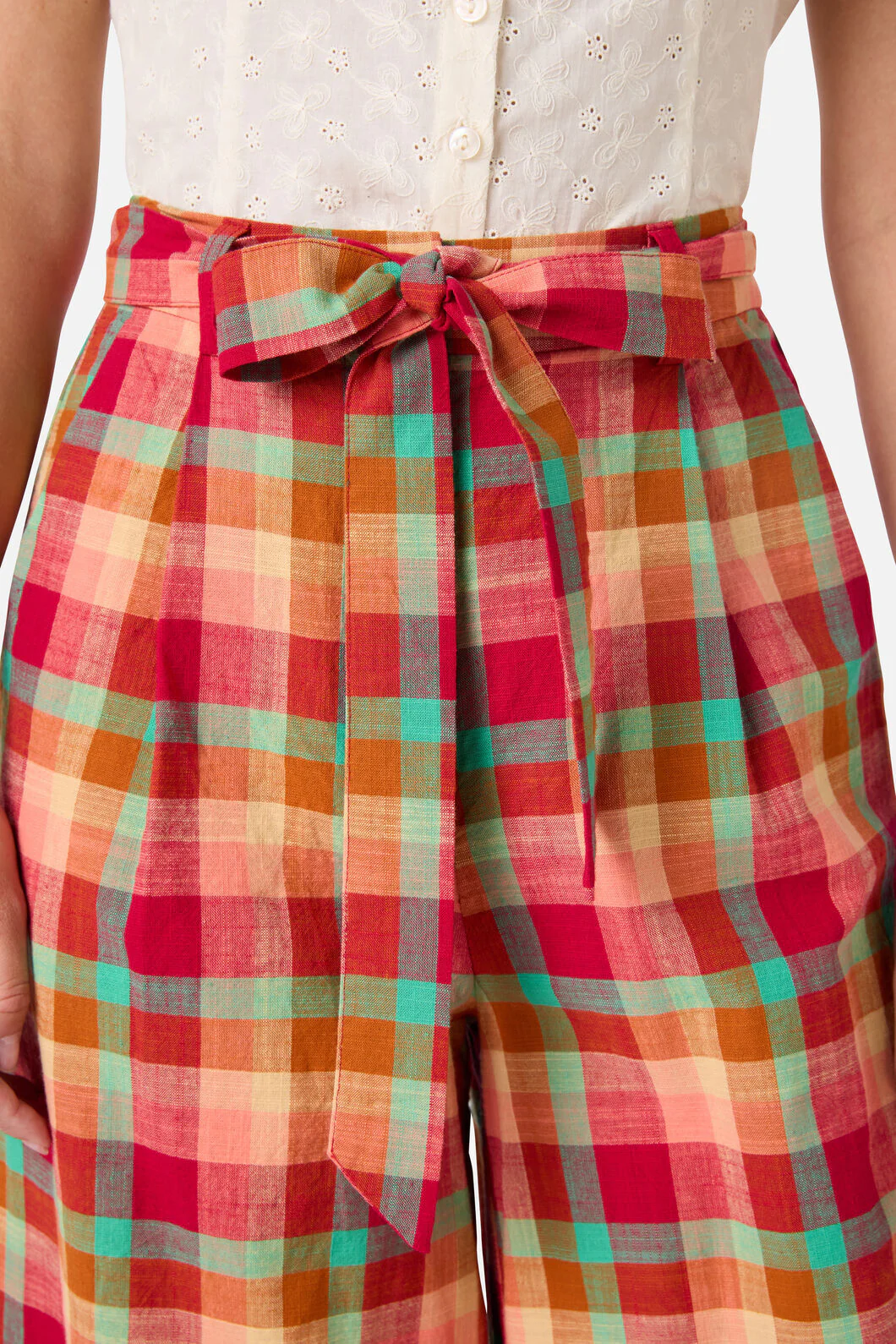 Piper Check Culotte - Image 5