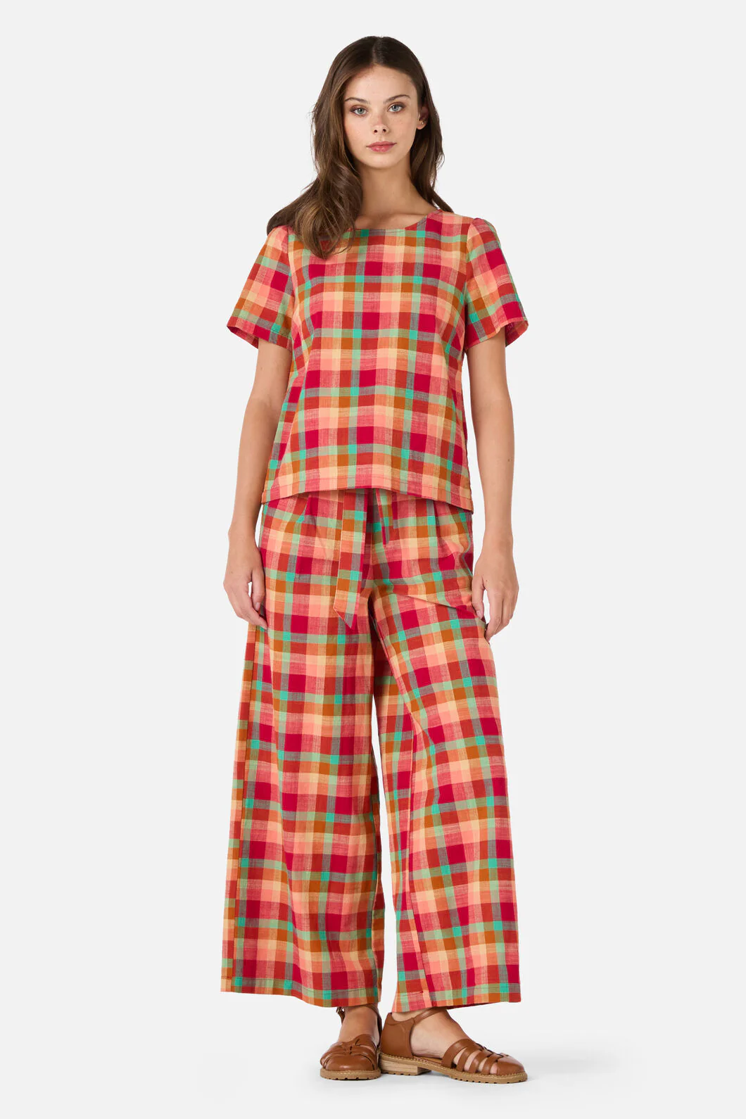 Piper Check Culotte - Image 6