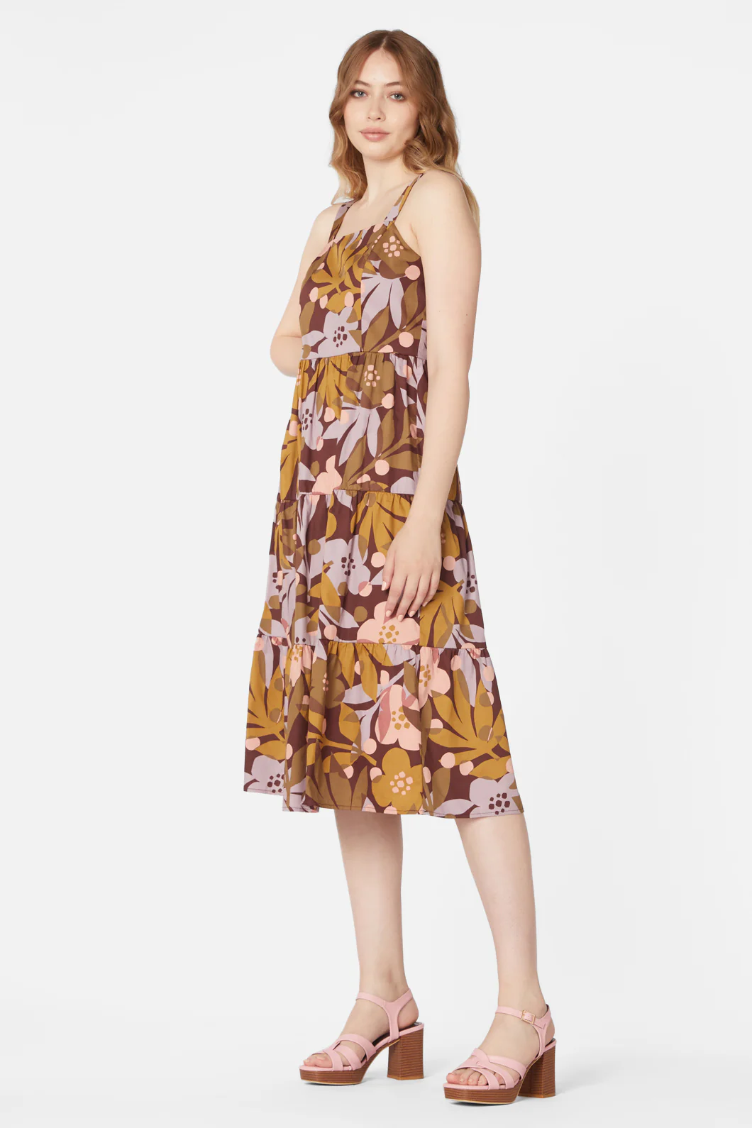 Pippa Floral Midi Dress - Image 4