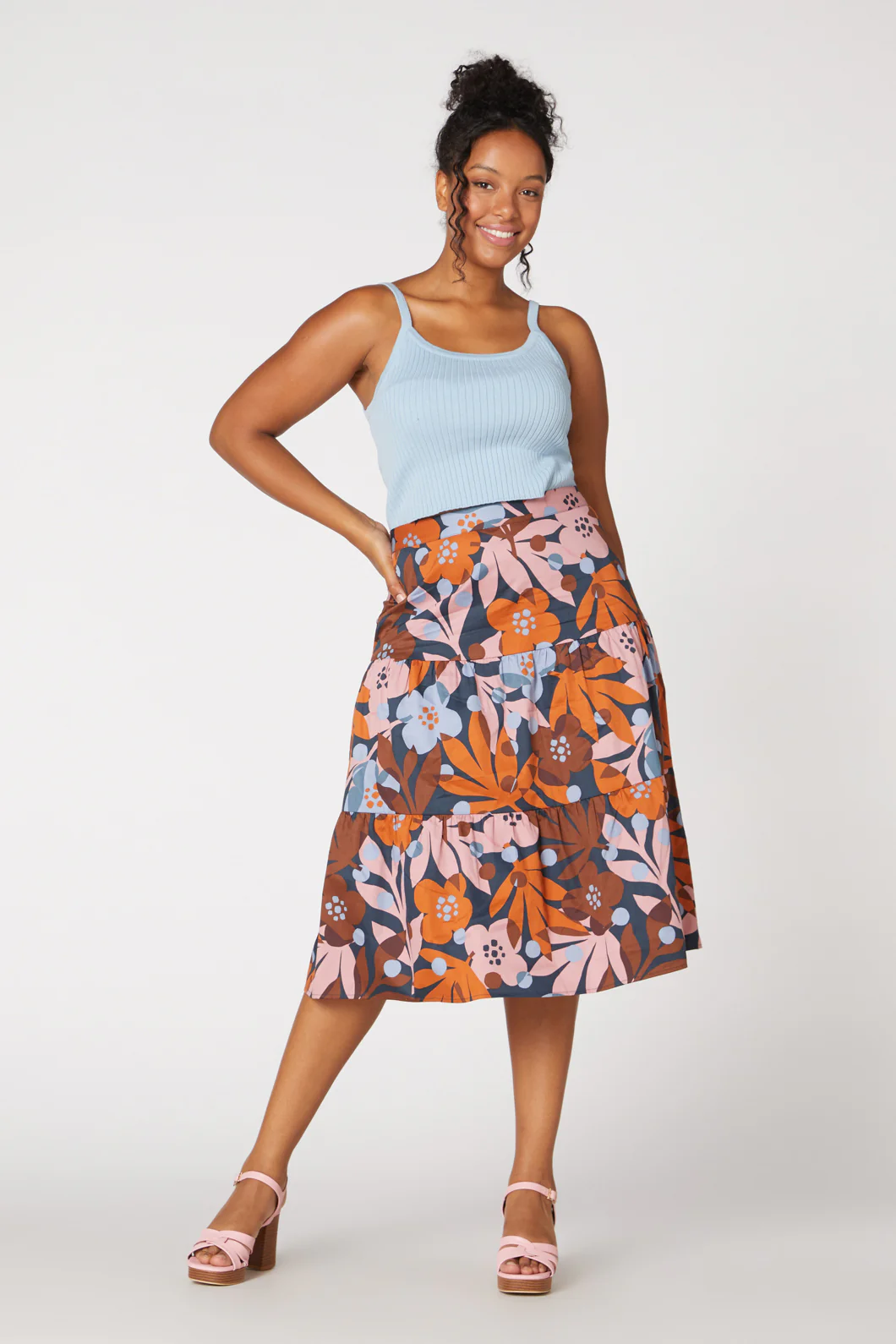 Pippa Floral Skirt - Image 6