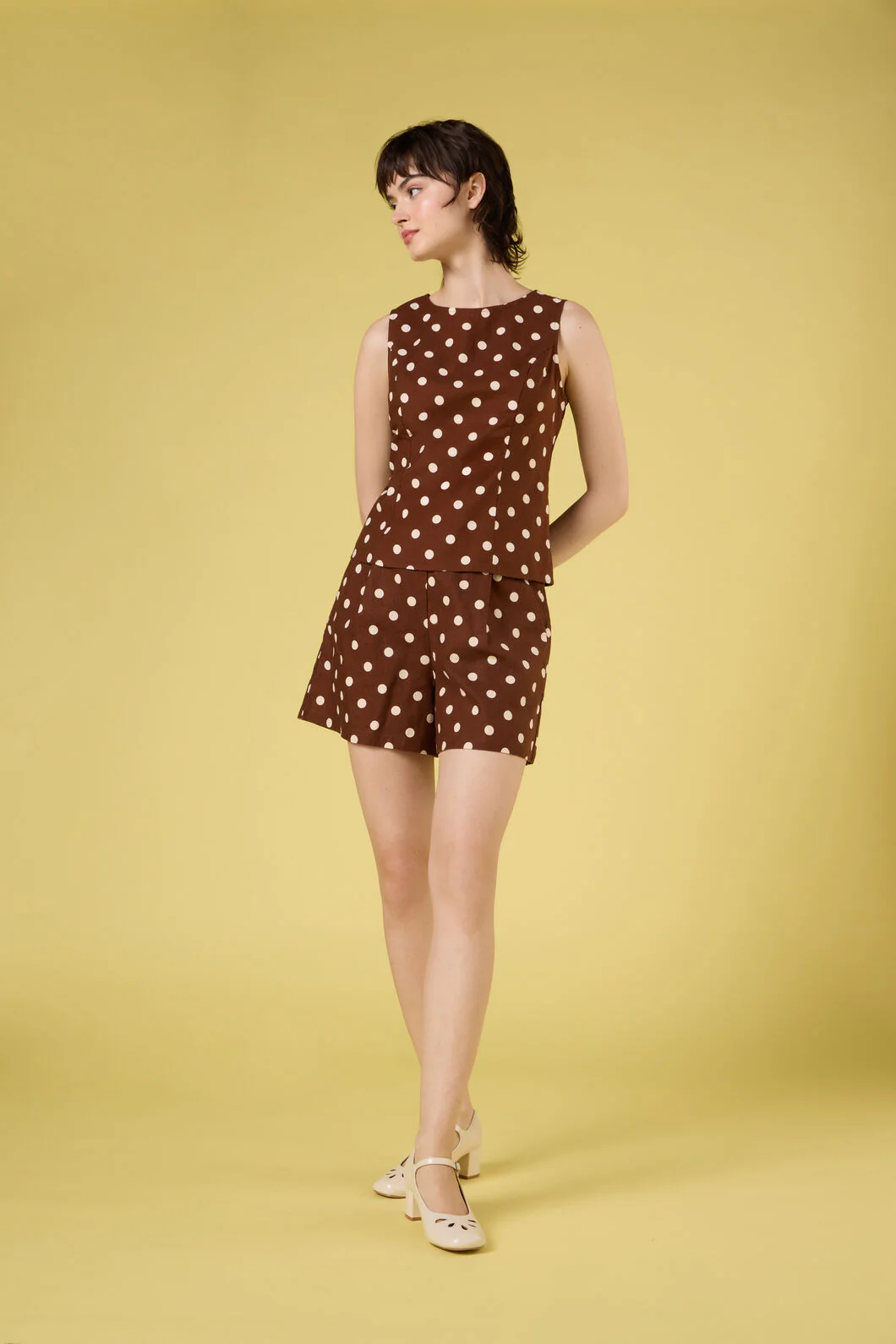 Polka Dot Shell Top - Image 12