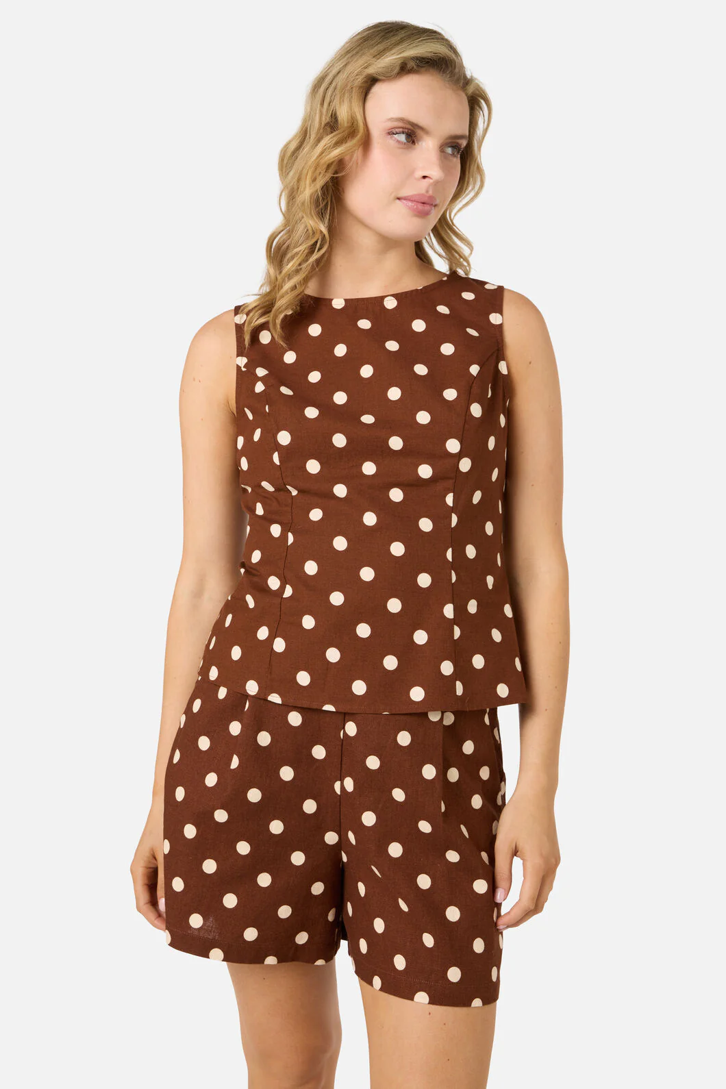 Polka Dot Shell Top - Image 13