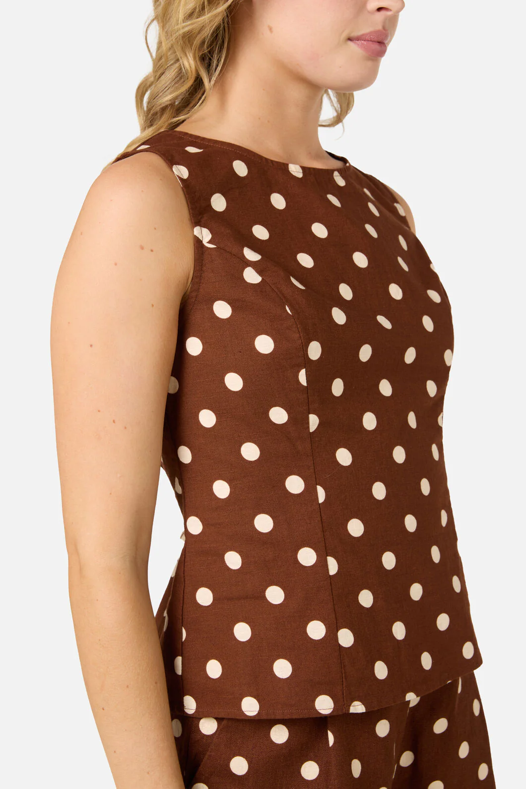 Polka Dot Shell Top - Image 18