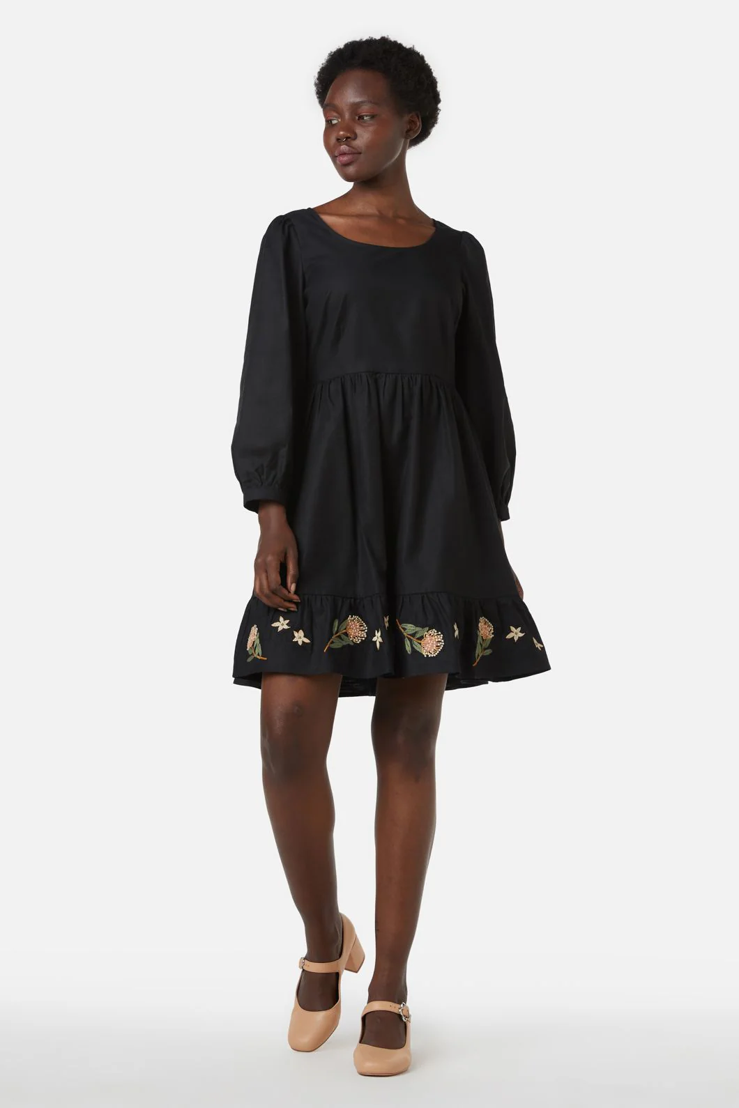 Protea Emb Dress - Image 4