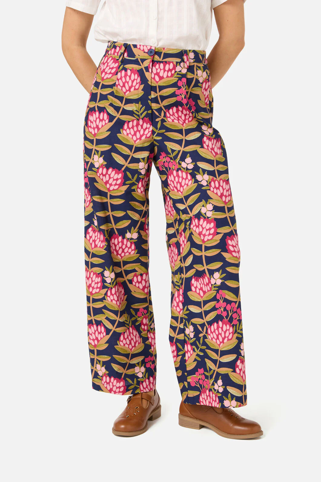 Protea Flower Relaxed Pant - Image 2