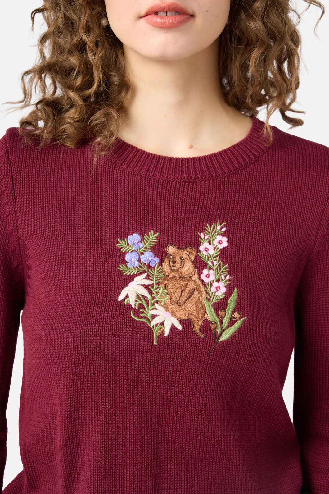 Quokka Embroidered Jumper - Image 5
