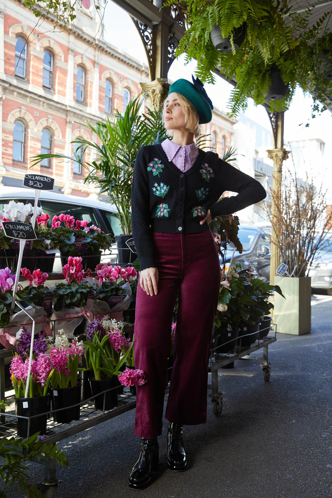 Rachel Velvet Pant - Image 2