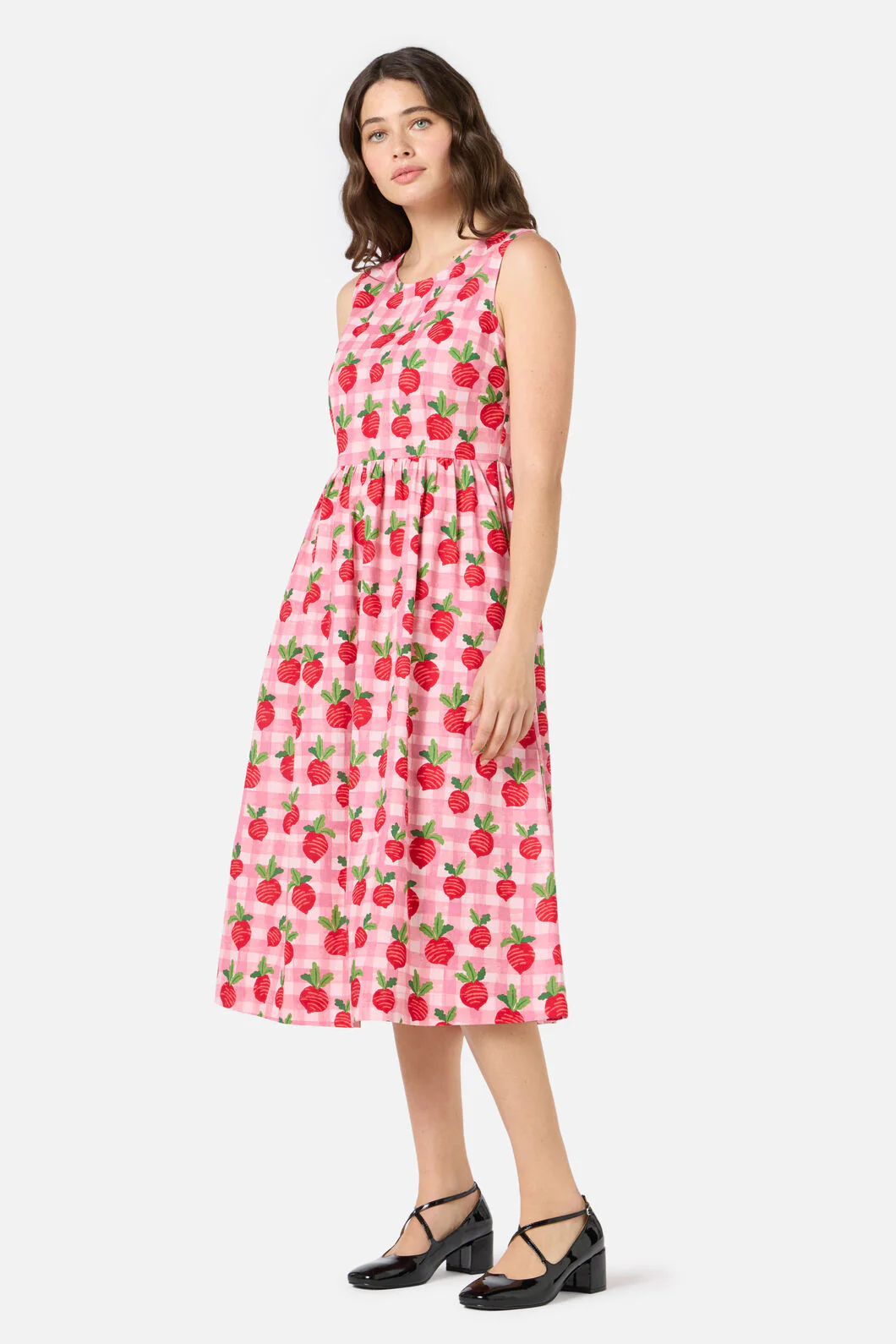 Radish Picnic Midi Dress - Image 6