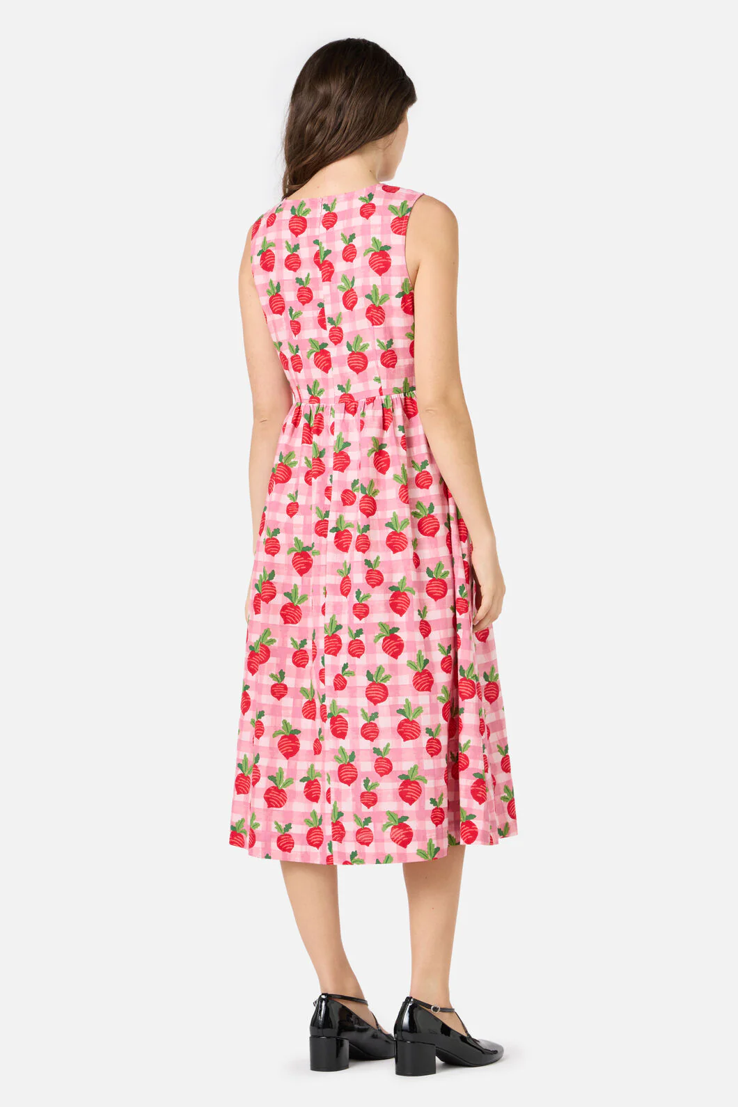 Radish Picnic Midi Dress - Image 7