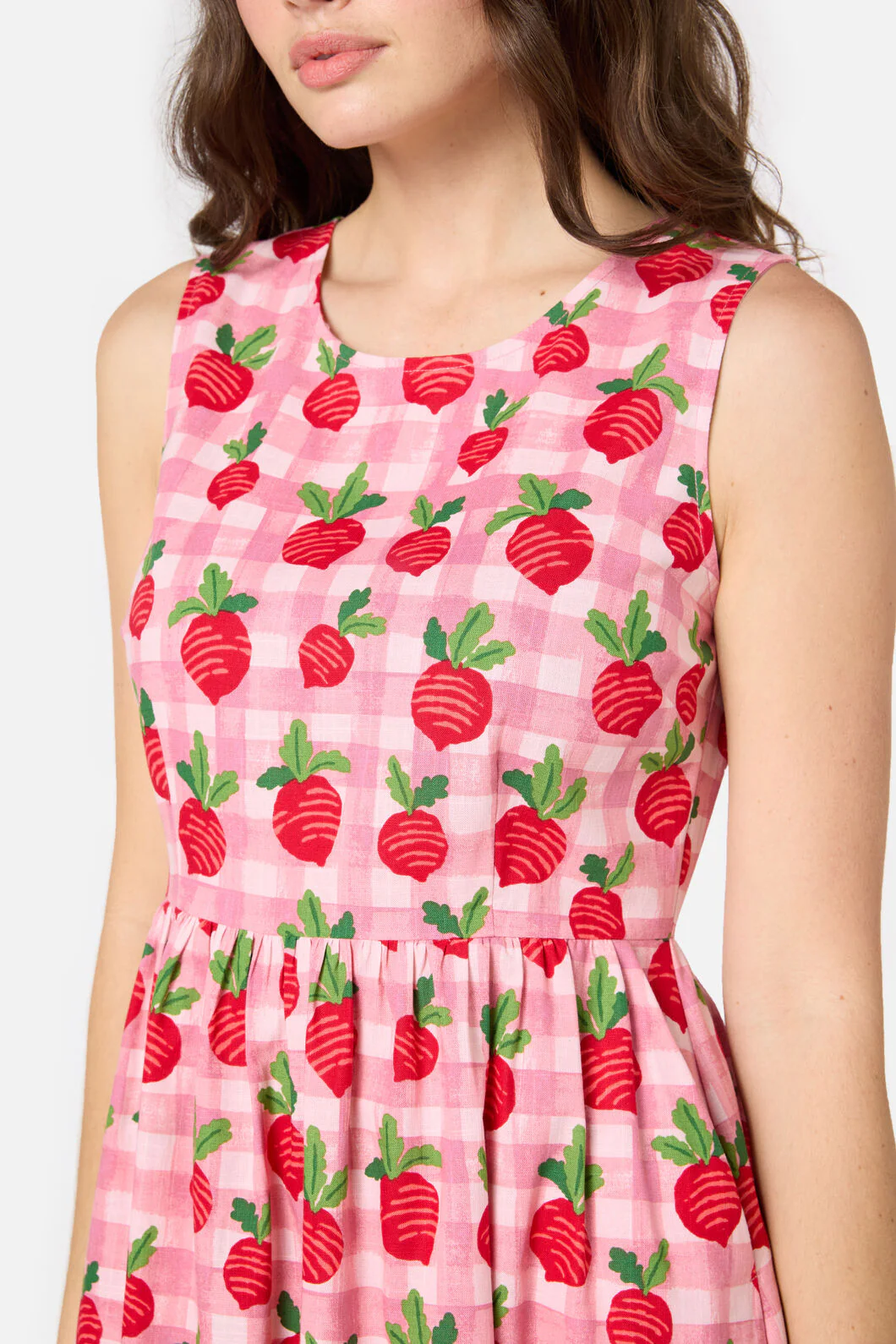 Radish Picnic Midi Dress - Image 8