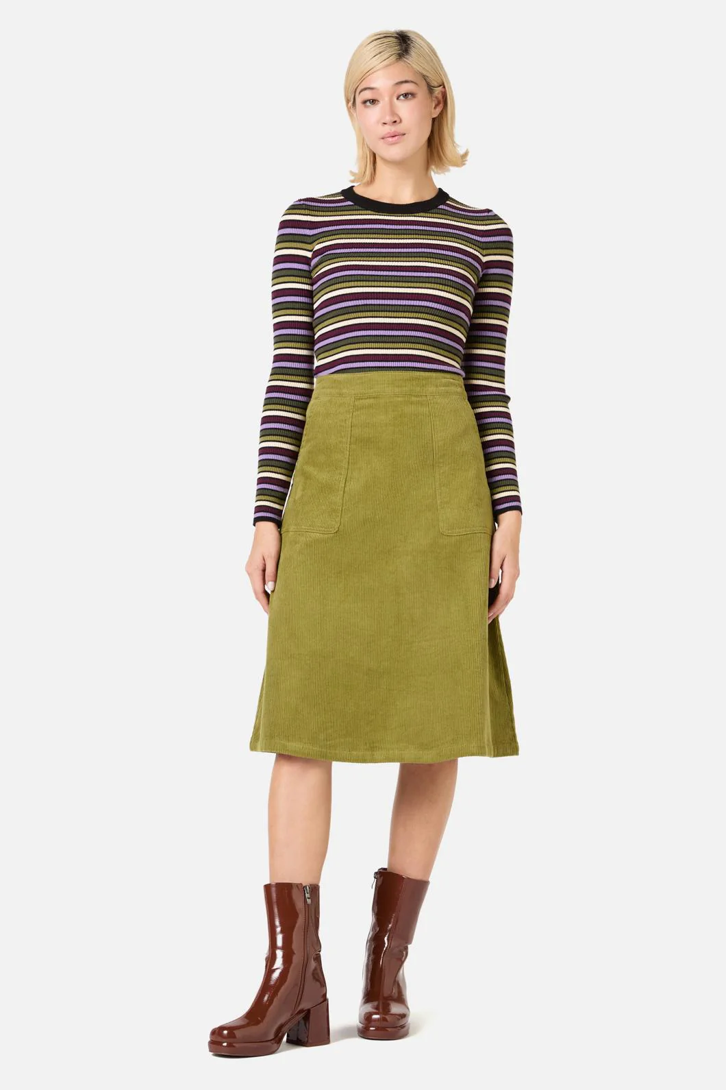 Remy Cord Skirt - Image 10