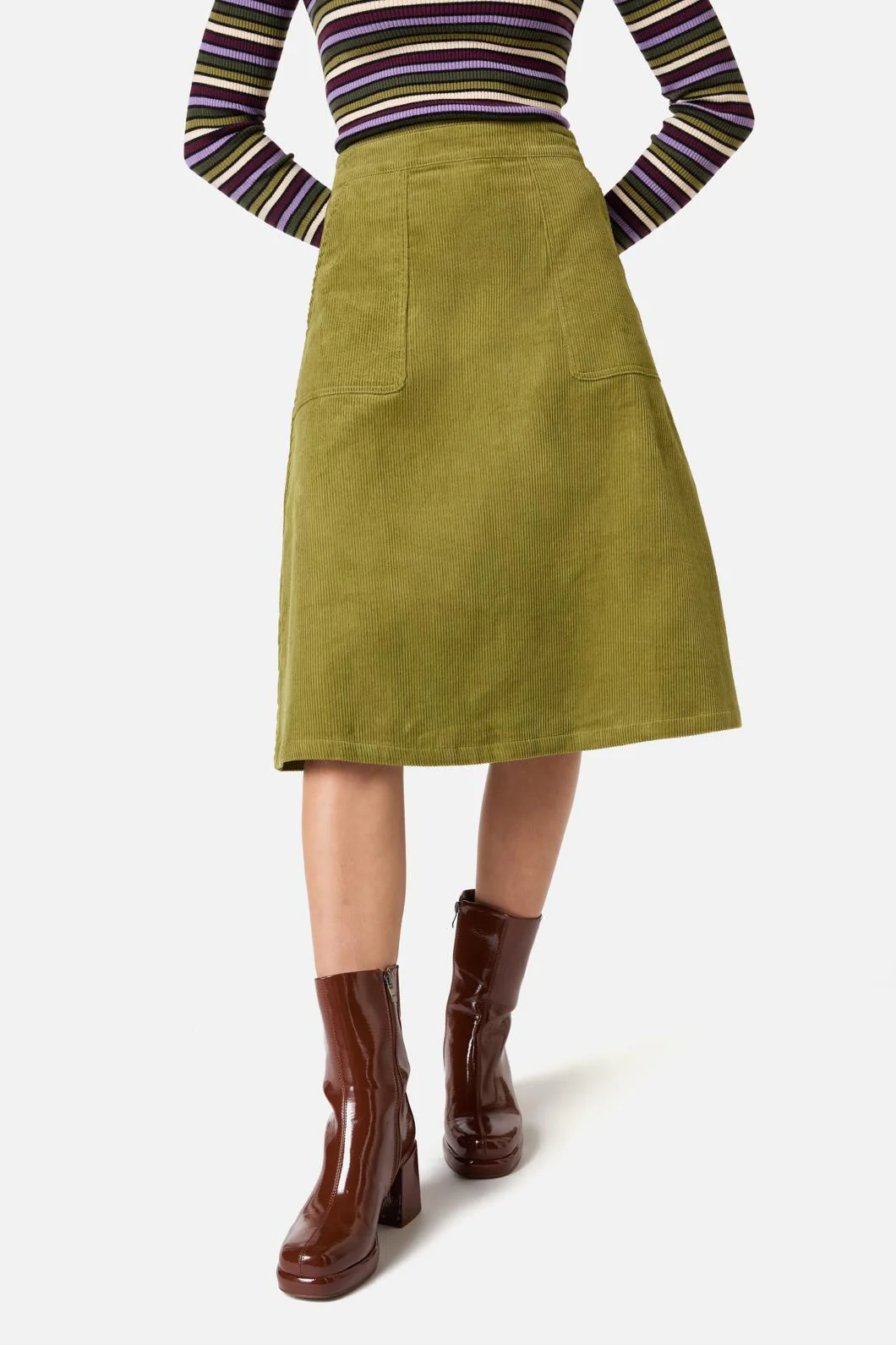 Remy Cord Skirt - Image 11