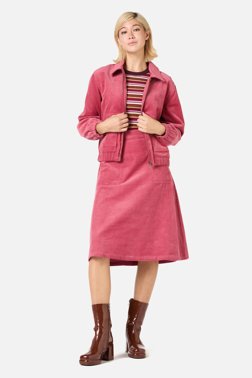 Remy Cord Skirt - Image 4