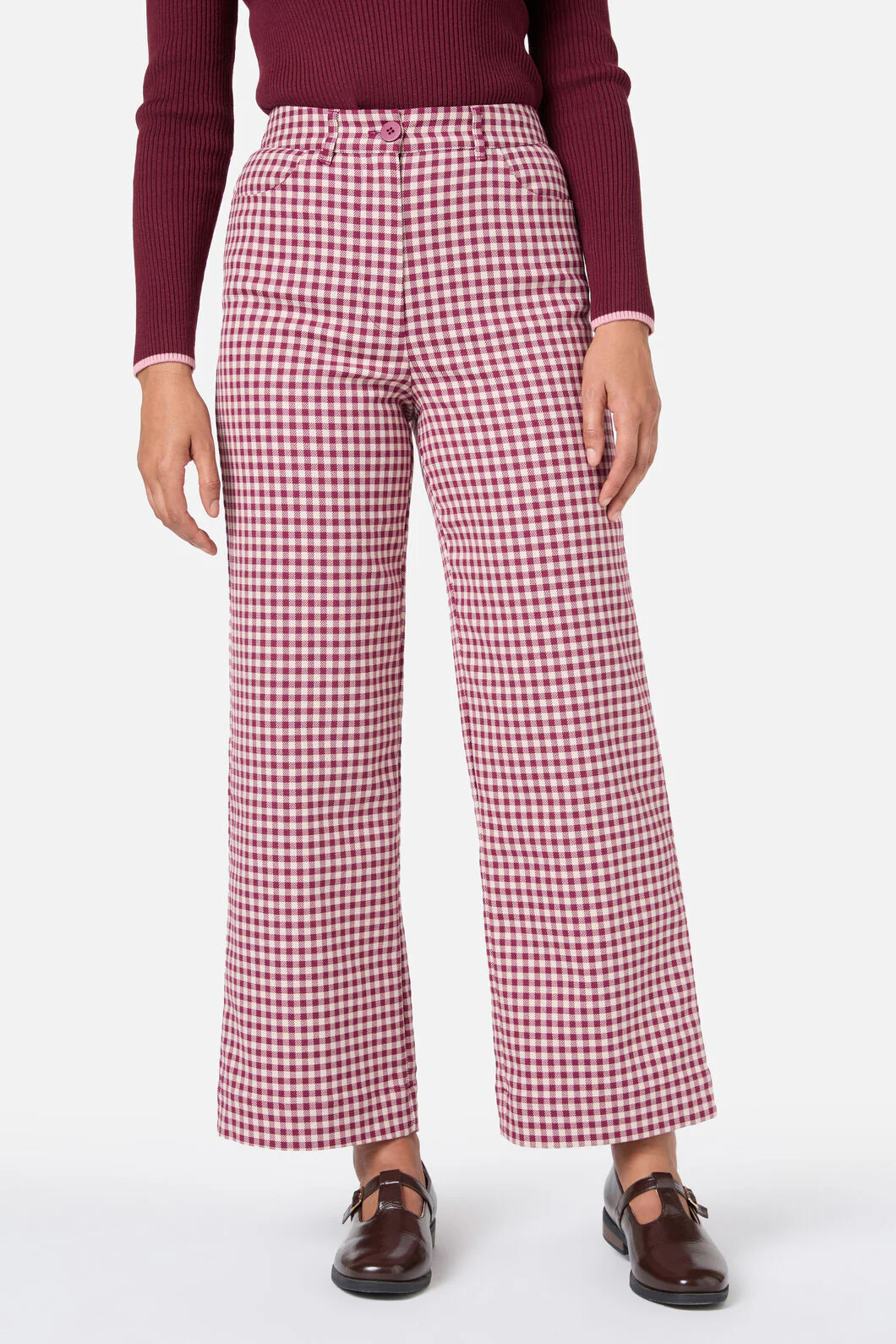 Renae Check Pant - Image 3