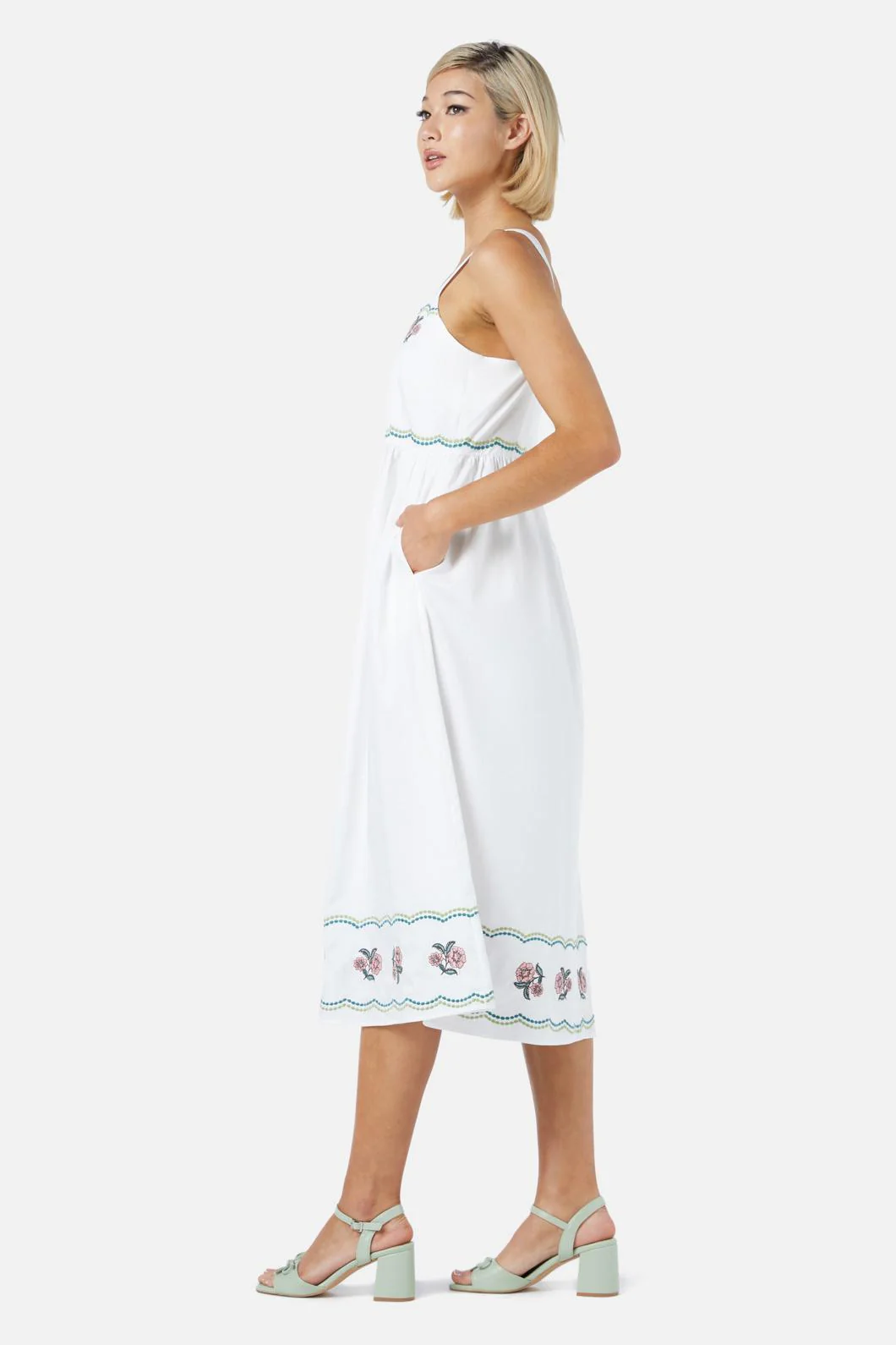 Renata Emb Dress - Image 3